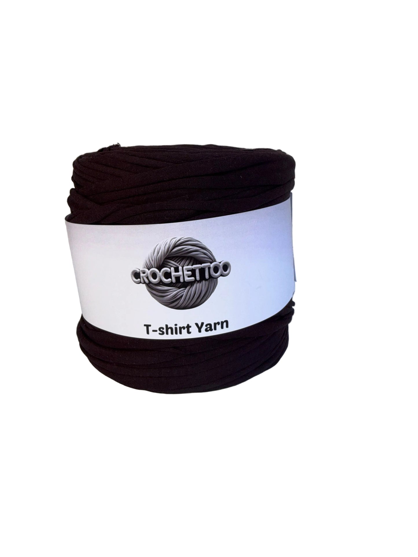 T-shirt yarn Marron Foncé