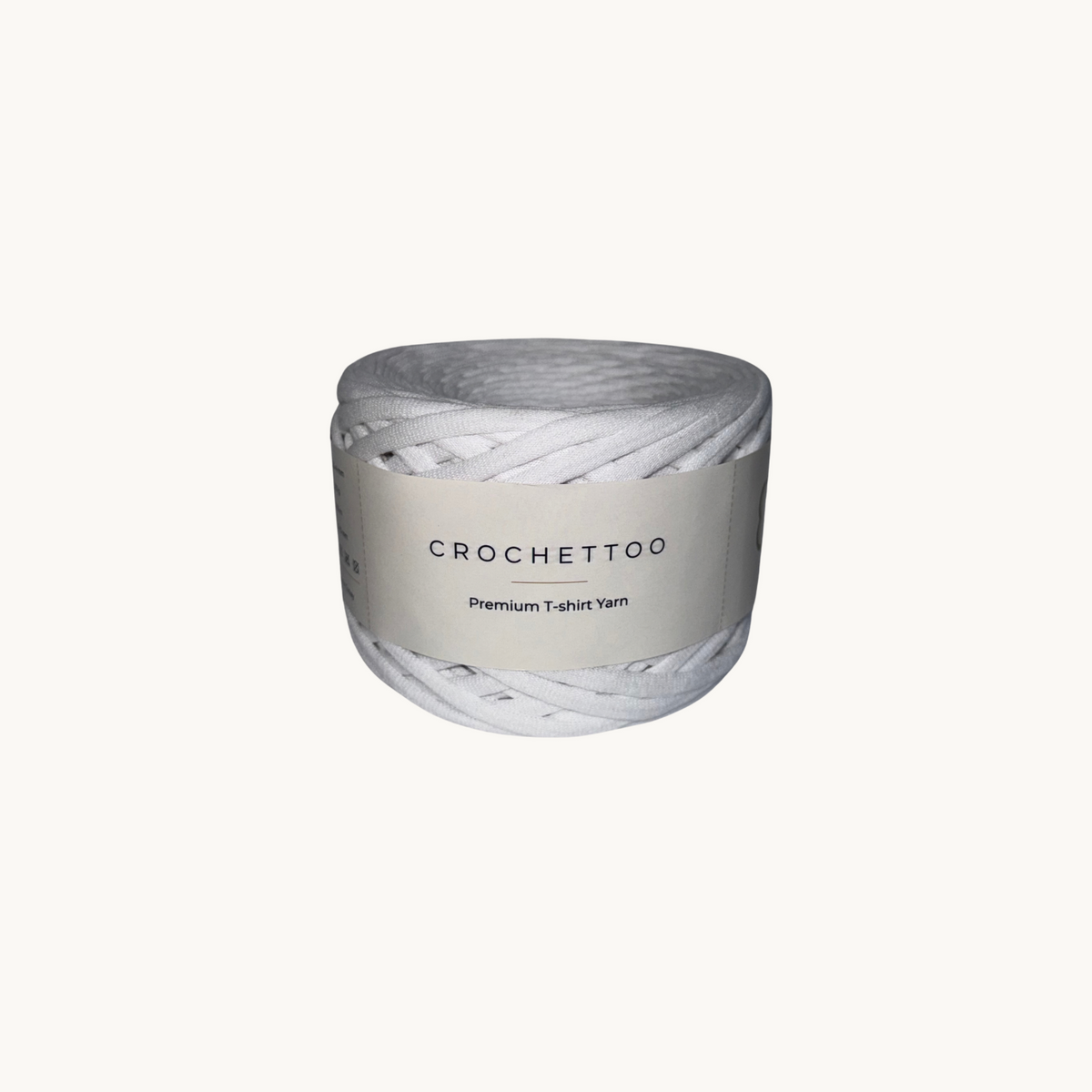 Premium T-shirt Yarn - Blanc