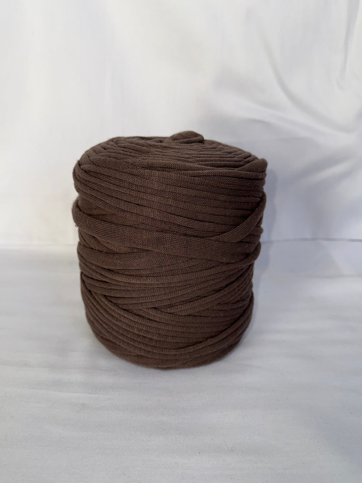T-shirt yarn Marron Chocolat