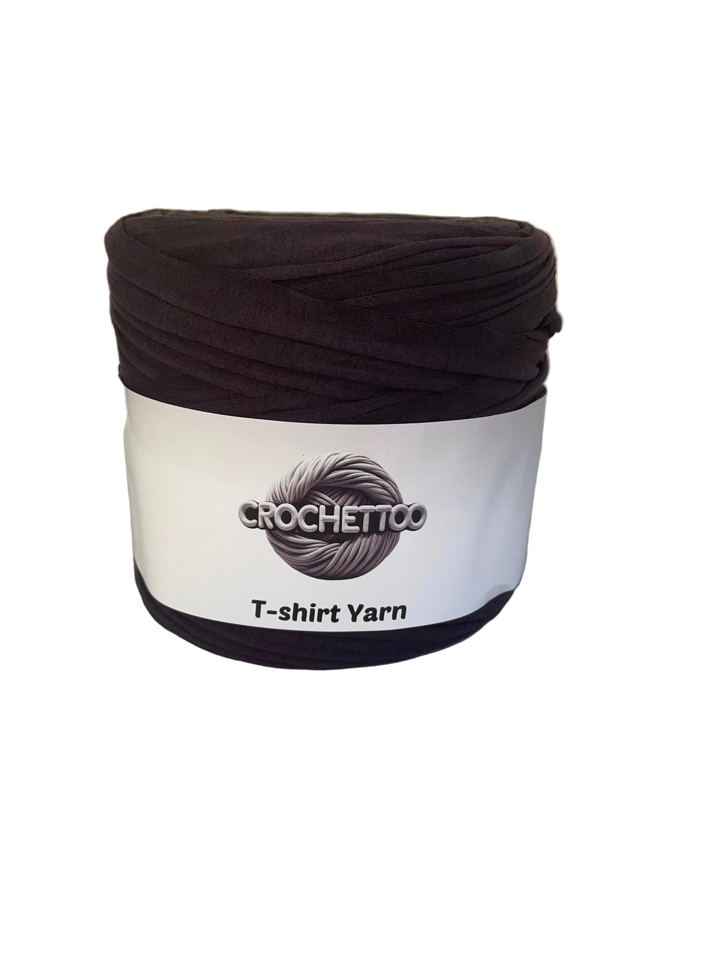 T-shirt yarn Violet Foncé
