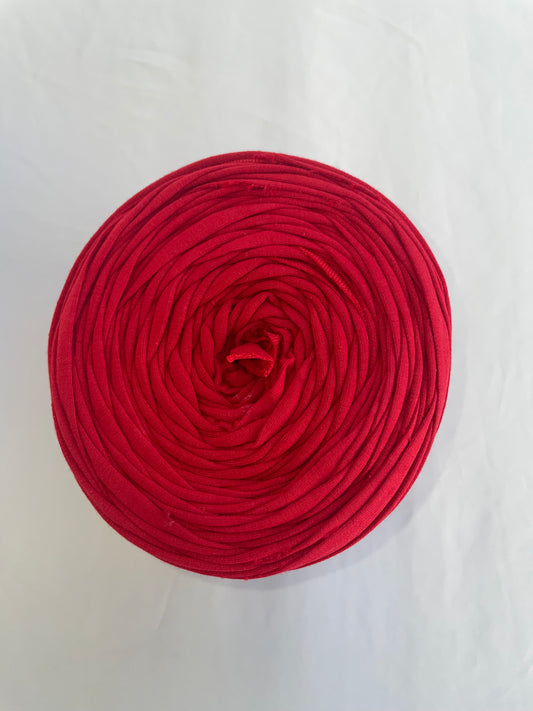 T-shirt yarn Rouge