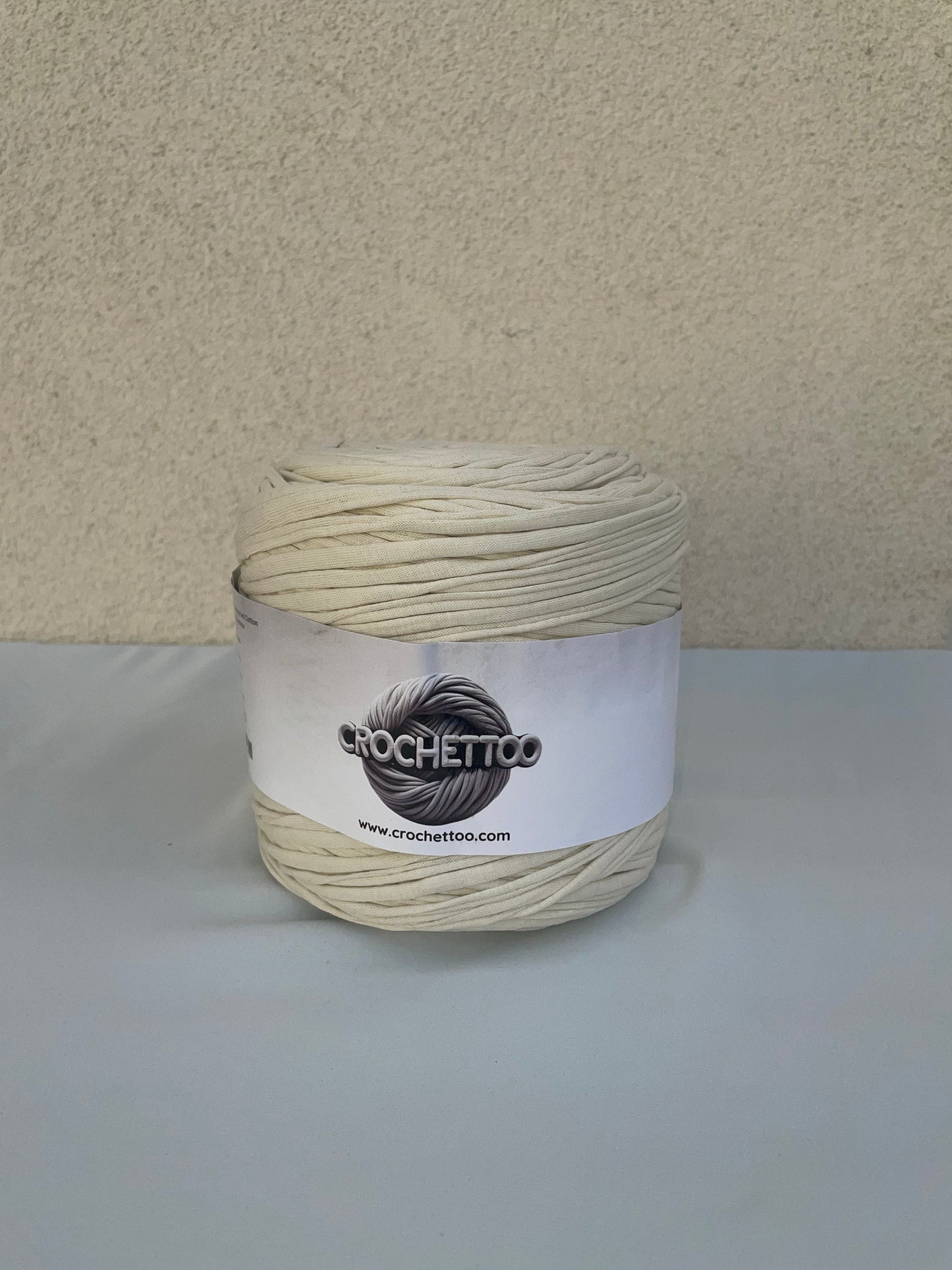 T-shirt yarn Blanc d'espagne