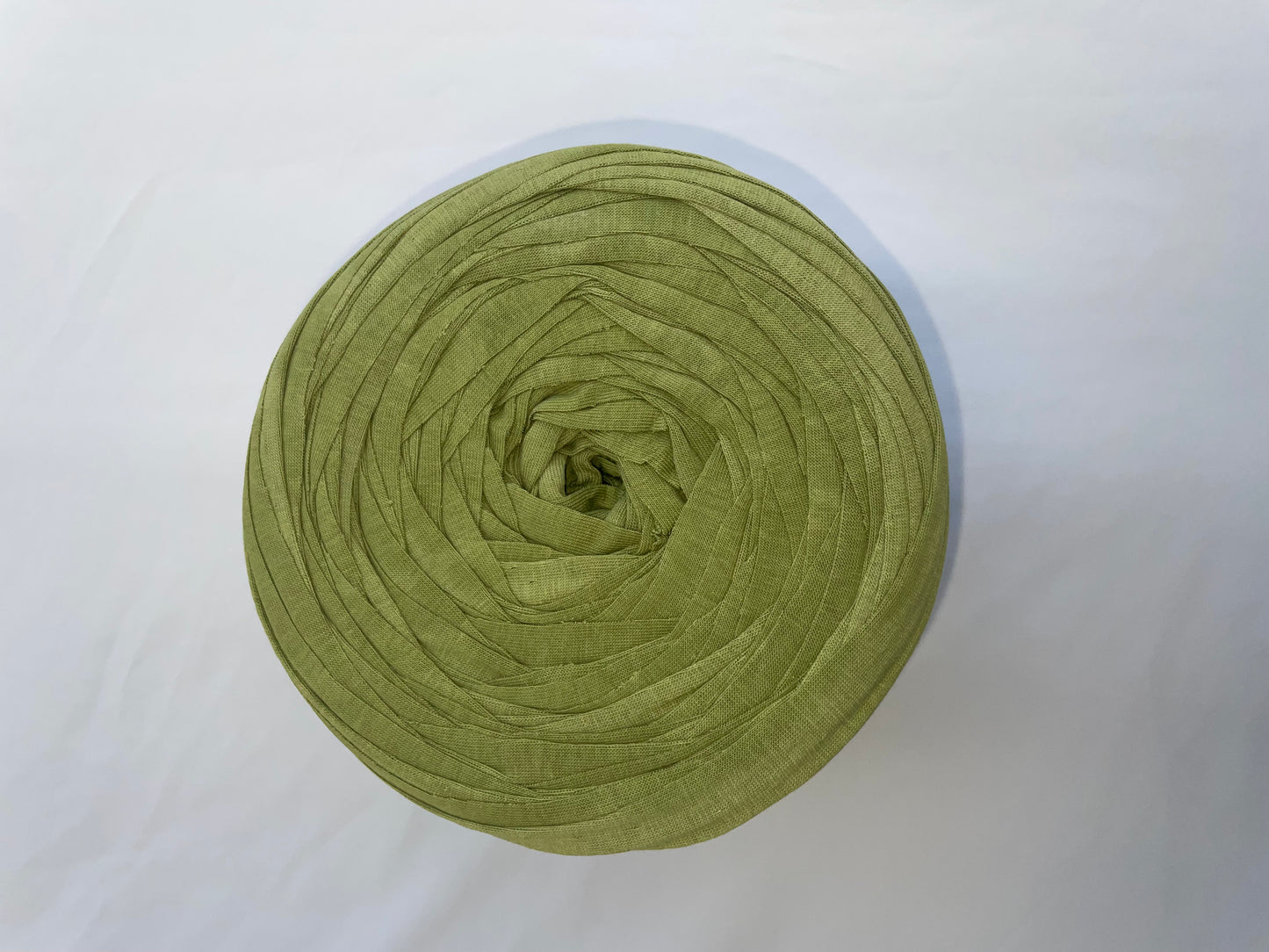 T-shirt yarn Vert Asperge