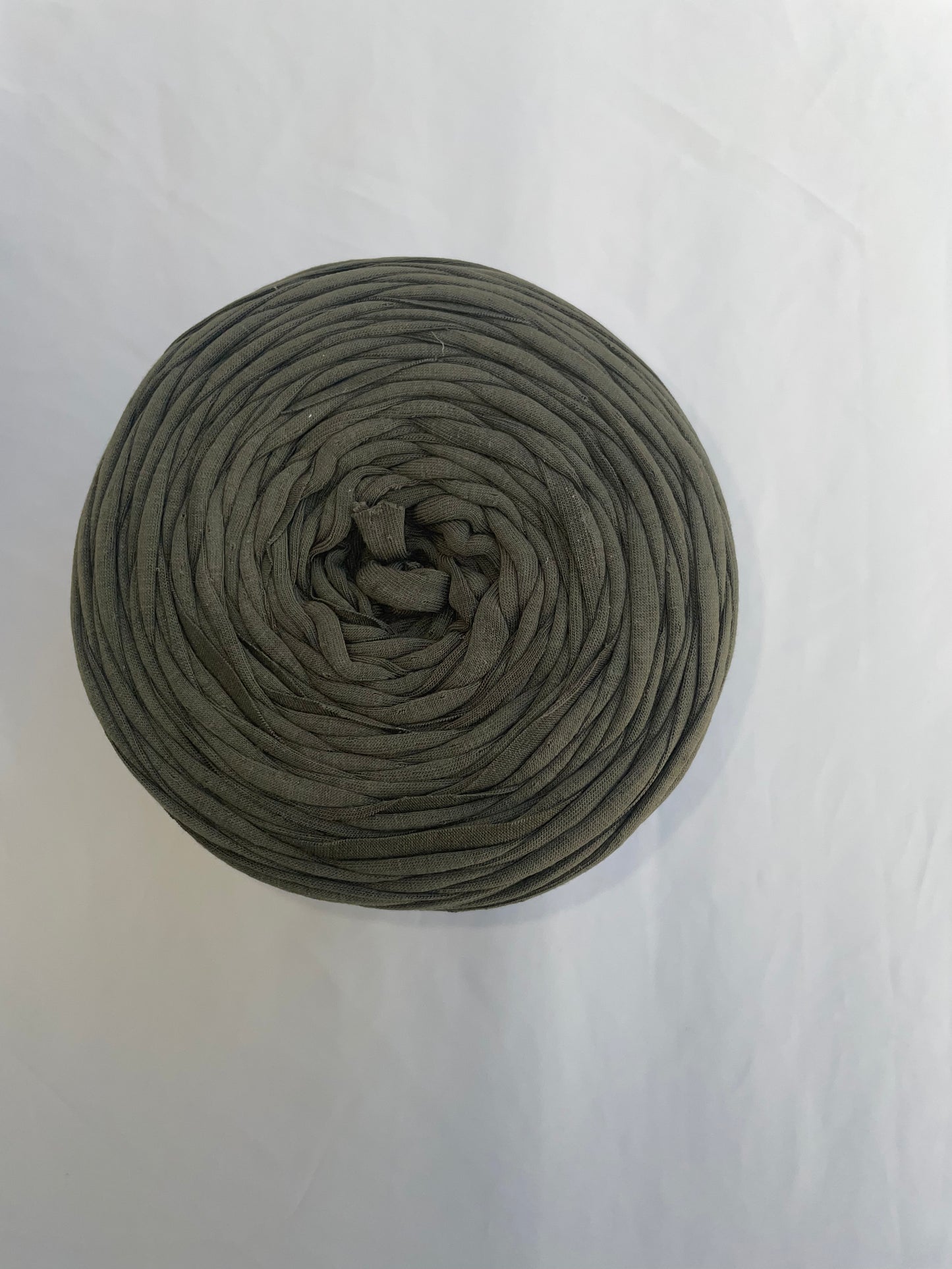 T-shirt yarn Vert Kaki