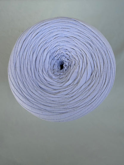 T-shirt yarn Blanc de Zinc