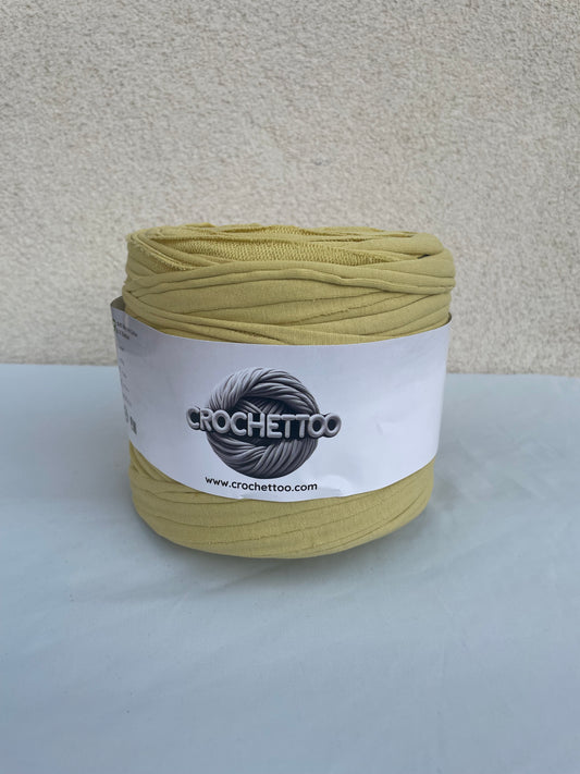 T-shirt yarn Jaune Moutarde