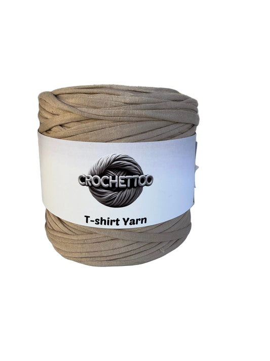 T-shirt yarn Beige Grès