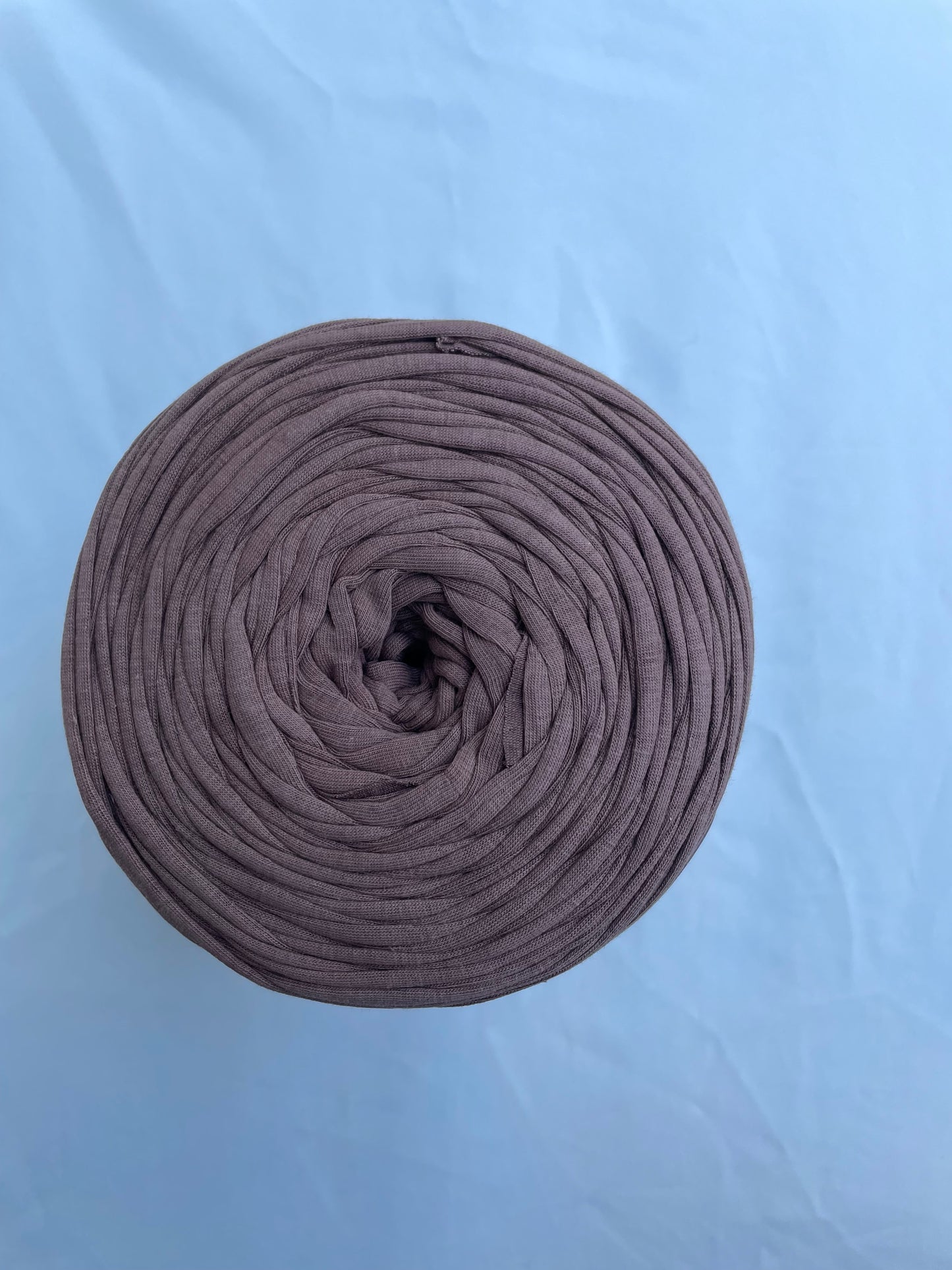 T-shirt yarn Marron Noisette