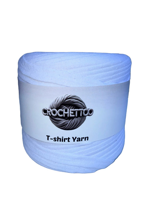 T-shirt yarn Blanc de Zinc