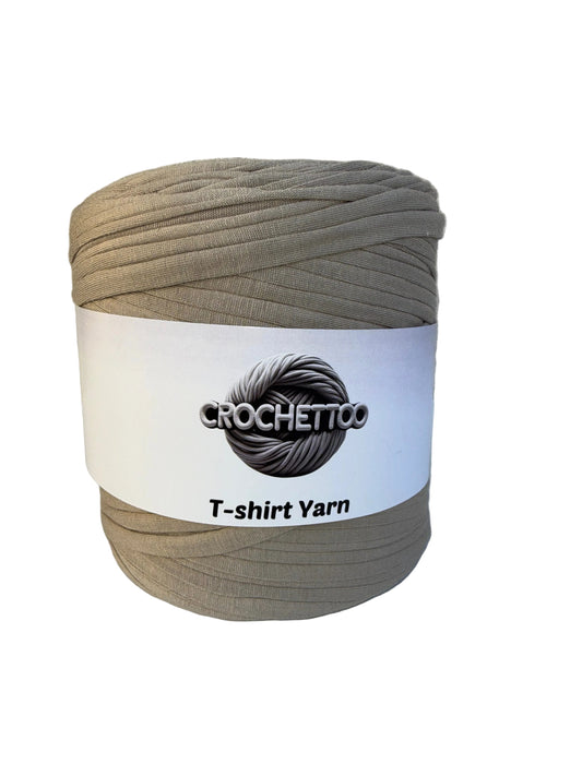 T-shirt yarn Beige Tass
