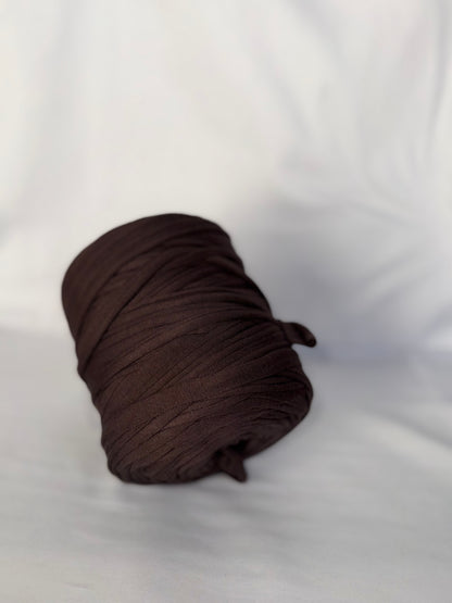 T-shirt yarn Marron Foncé