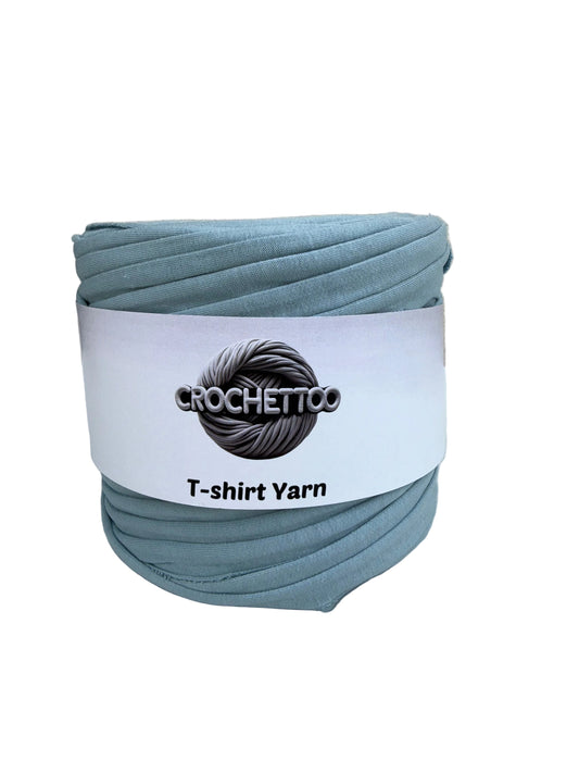 T-shirt yarn Bleu Fumée