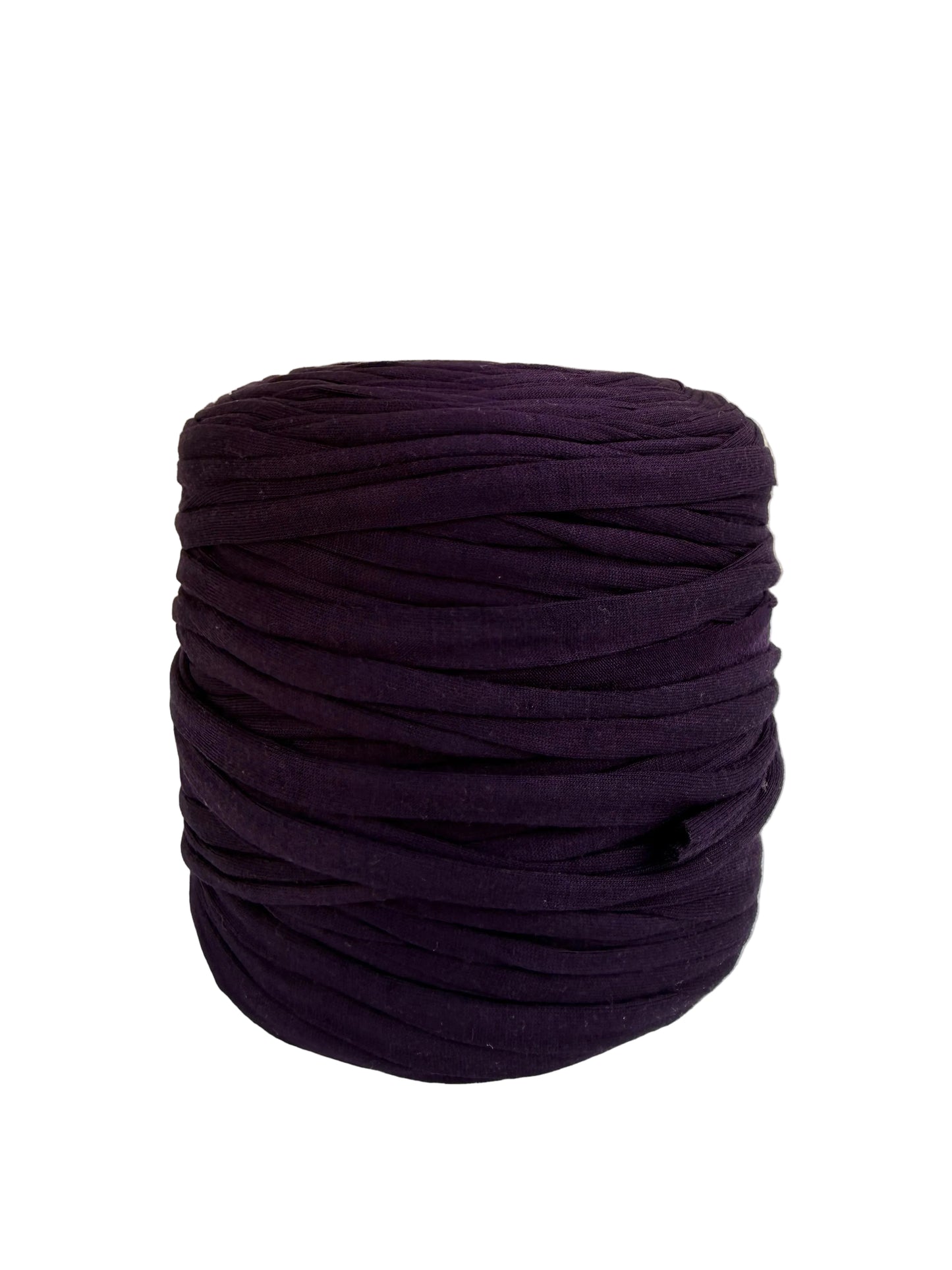 T-shirt yarn Violet Aubergine