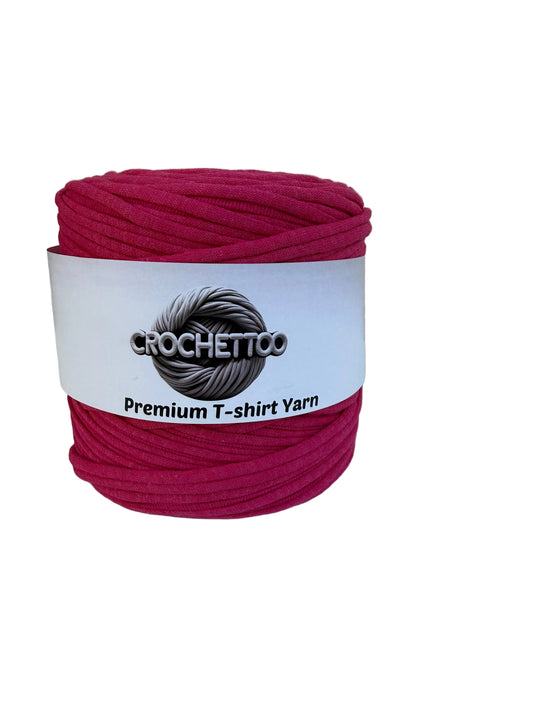 T-shirt yarn Premium Fuschia