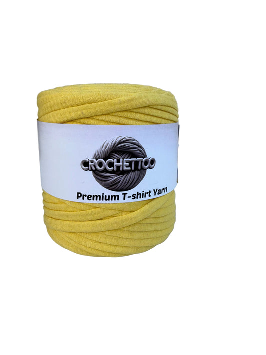 T-shirt yarn Premium Jaune