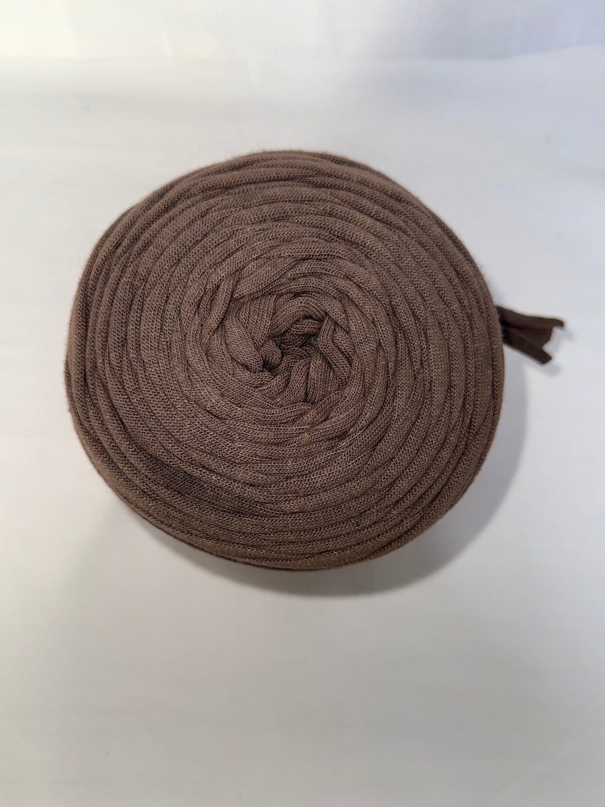 T-shirt yarn Marron Chocolat