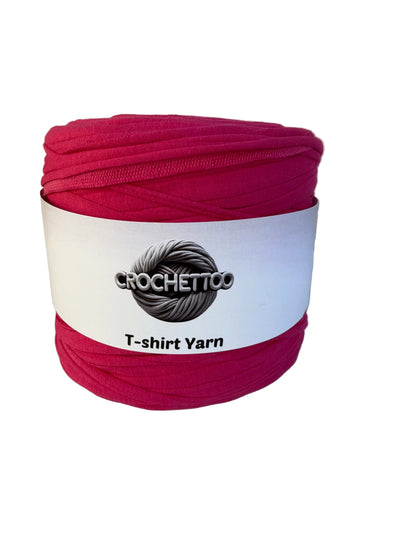 T-shirt yarn Rose Fuchsia