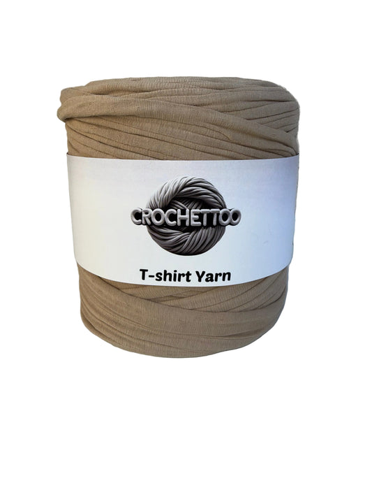 T-shirt yarn Beige Sable