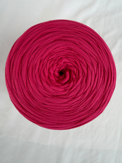 T-shirt yarn Rose Fuchsia
