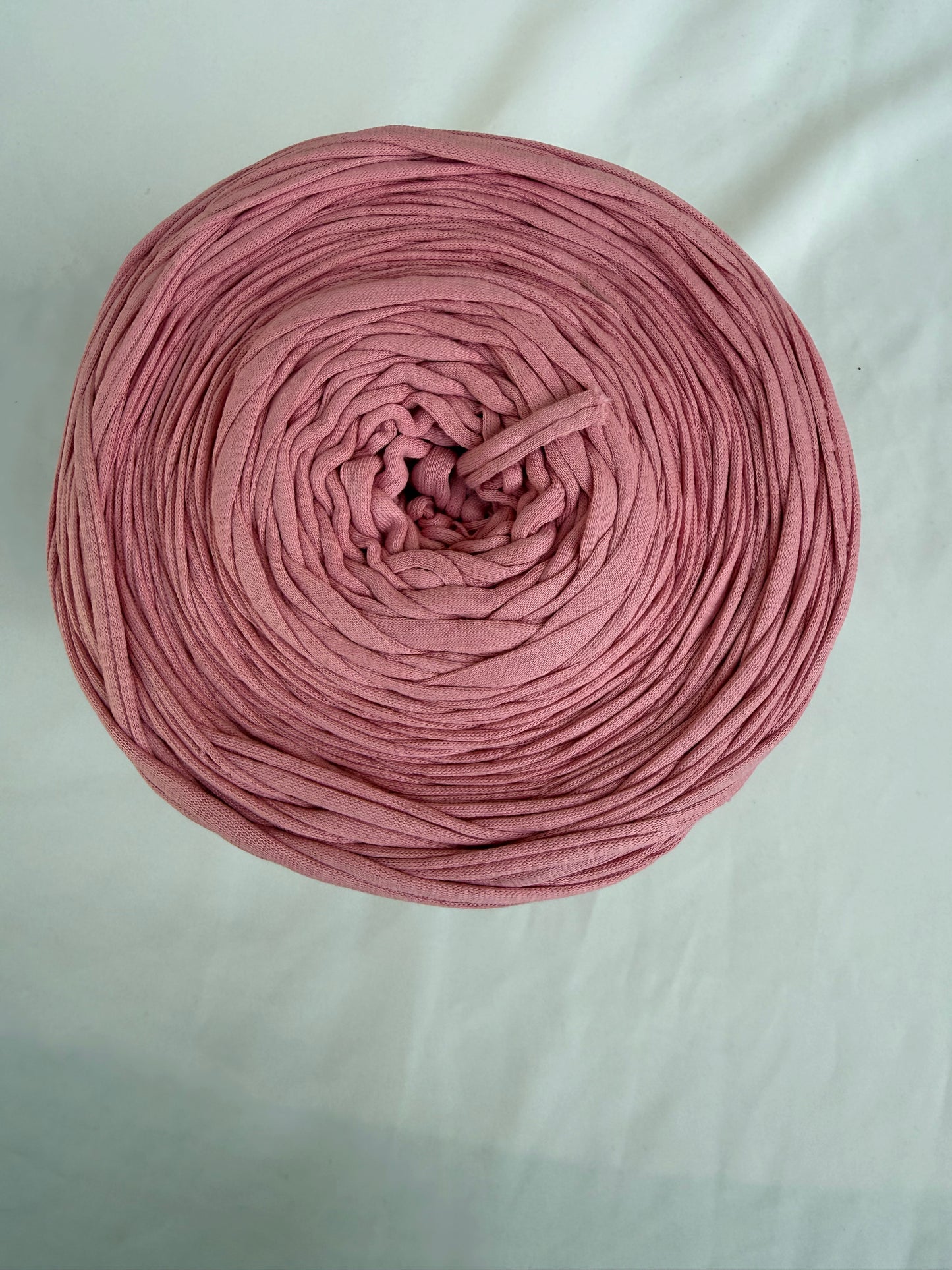 T-shirt yarn Rose Corail