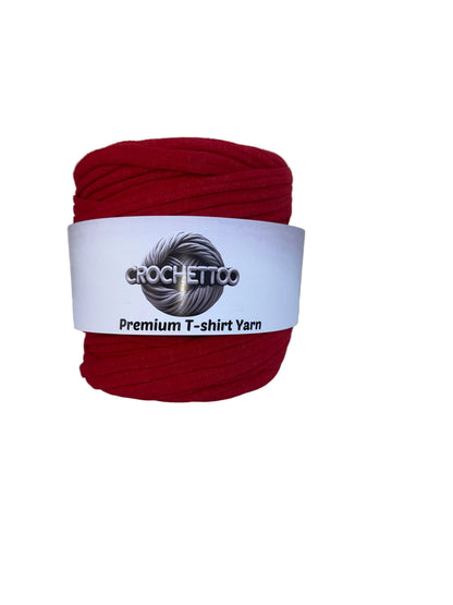 T-shirt yarn Premium Rouge