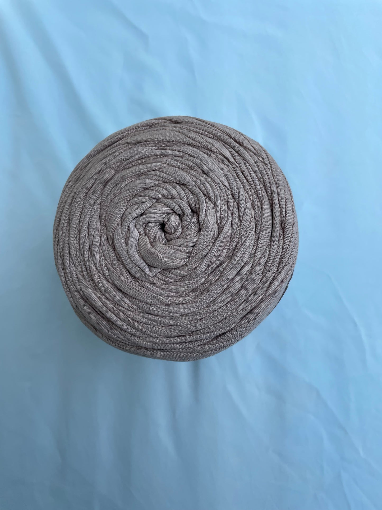 T-shirt yarn Marron Sépia