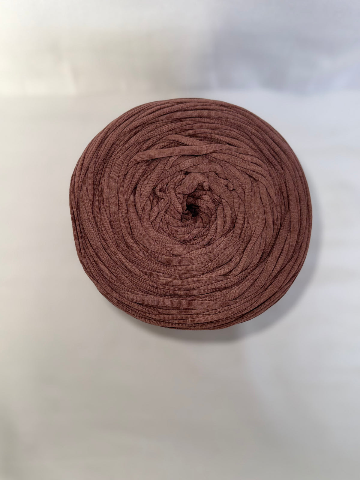 T-shirt yarn Marron Noisette
