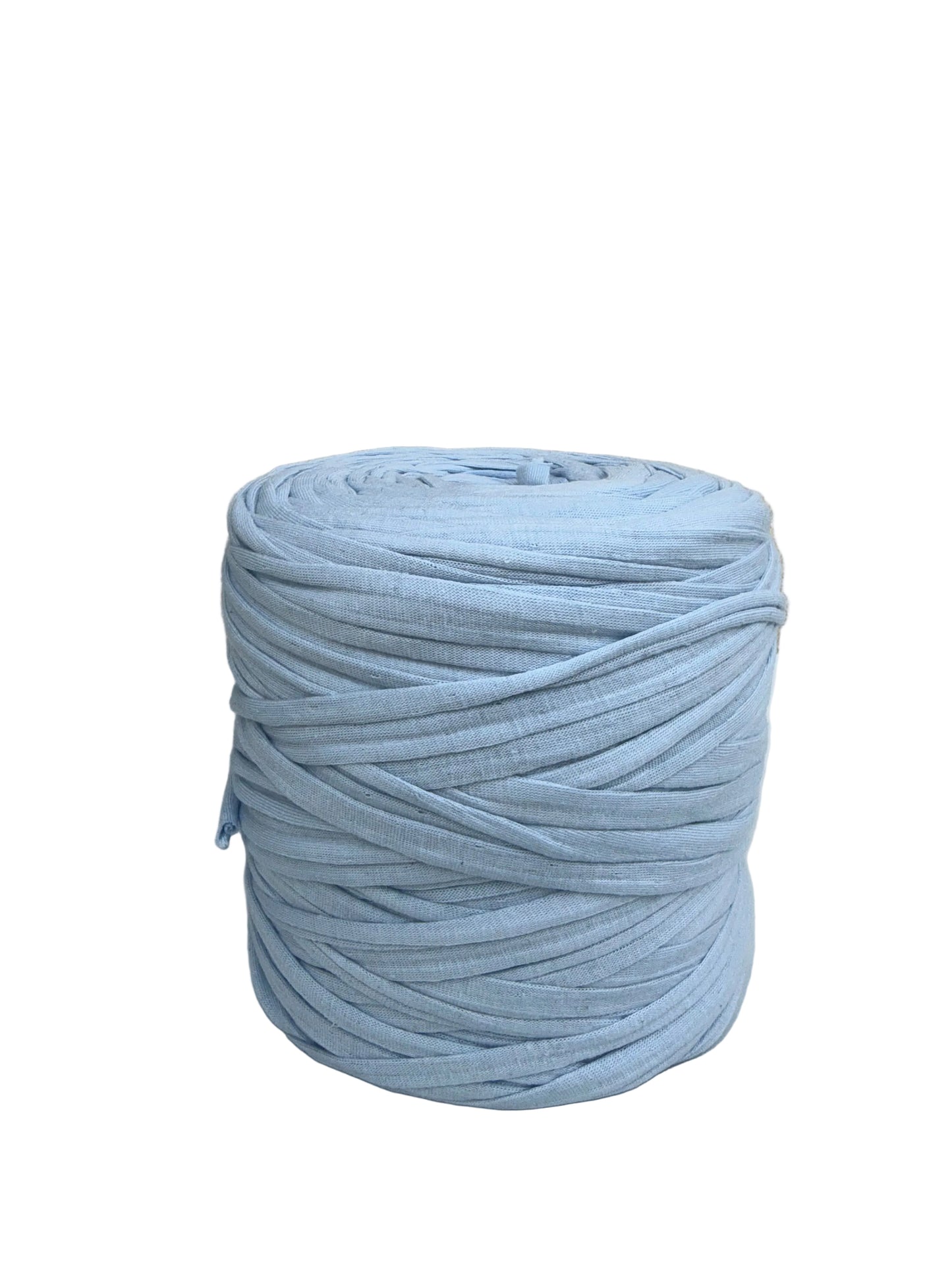 T-shirt yarn Bleu Dragée
