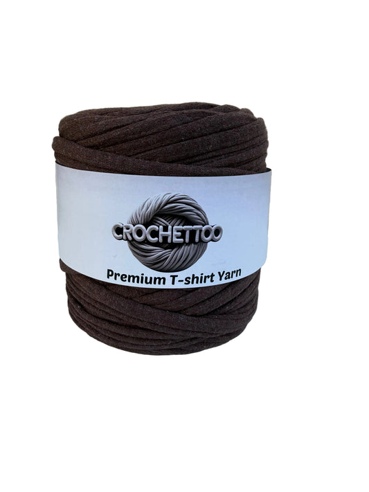 T-shirt yarn Premium Marron