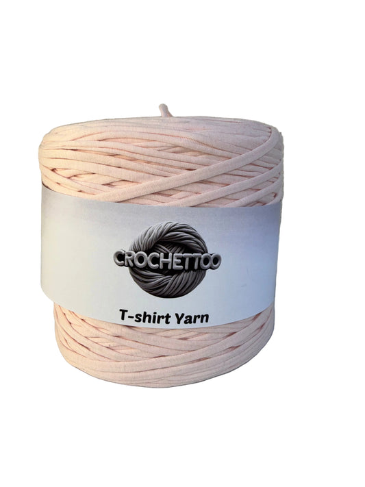 T-shirt yarn Rose Cerisier