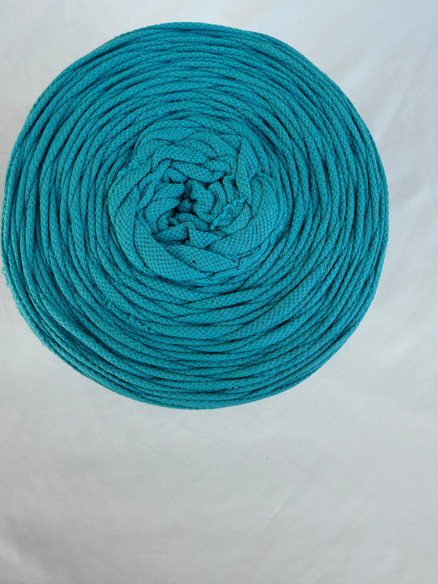 T-shirt yarn Bleu Mers du Sud