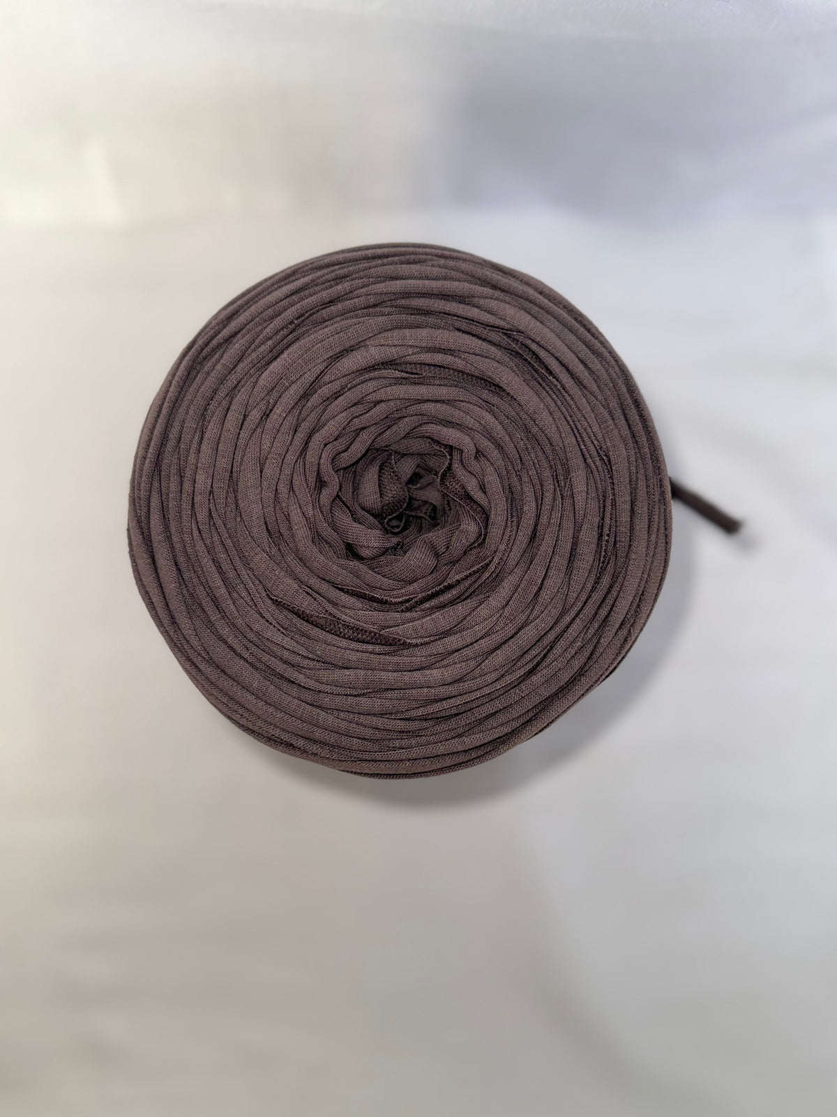 T-shirt yarn Marron