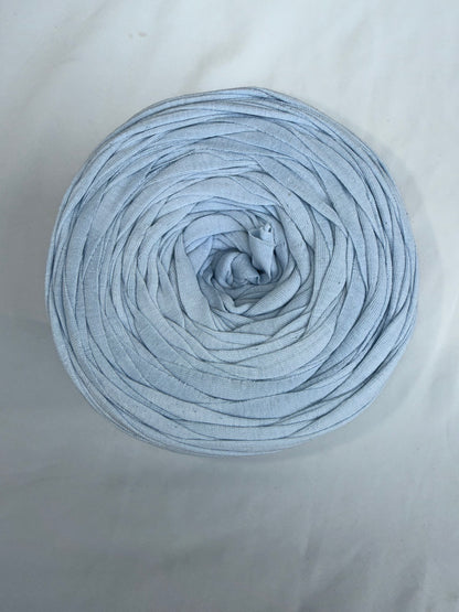 T-shirt yarn Bleu Dragée