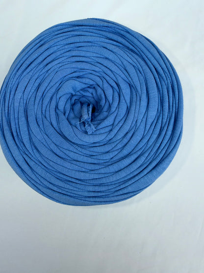 T-shirt yarn Bleu Barbeau