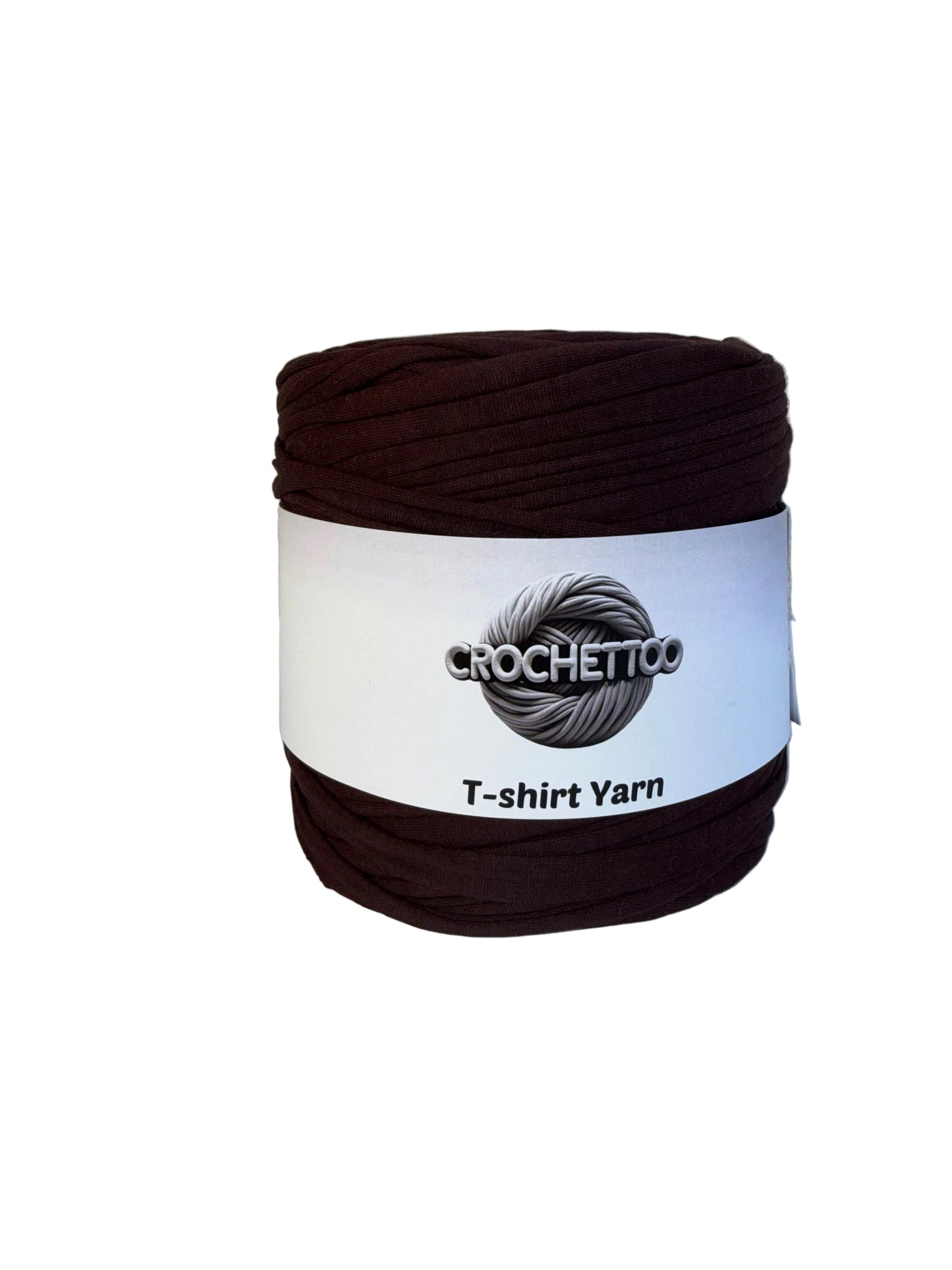 T-shirt yarn Marron Chocolat