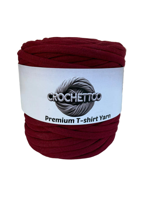 T-shirt yarn Premium Bordeaux