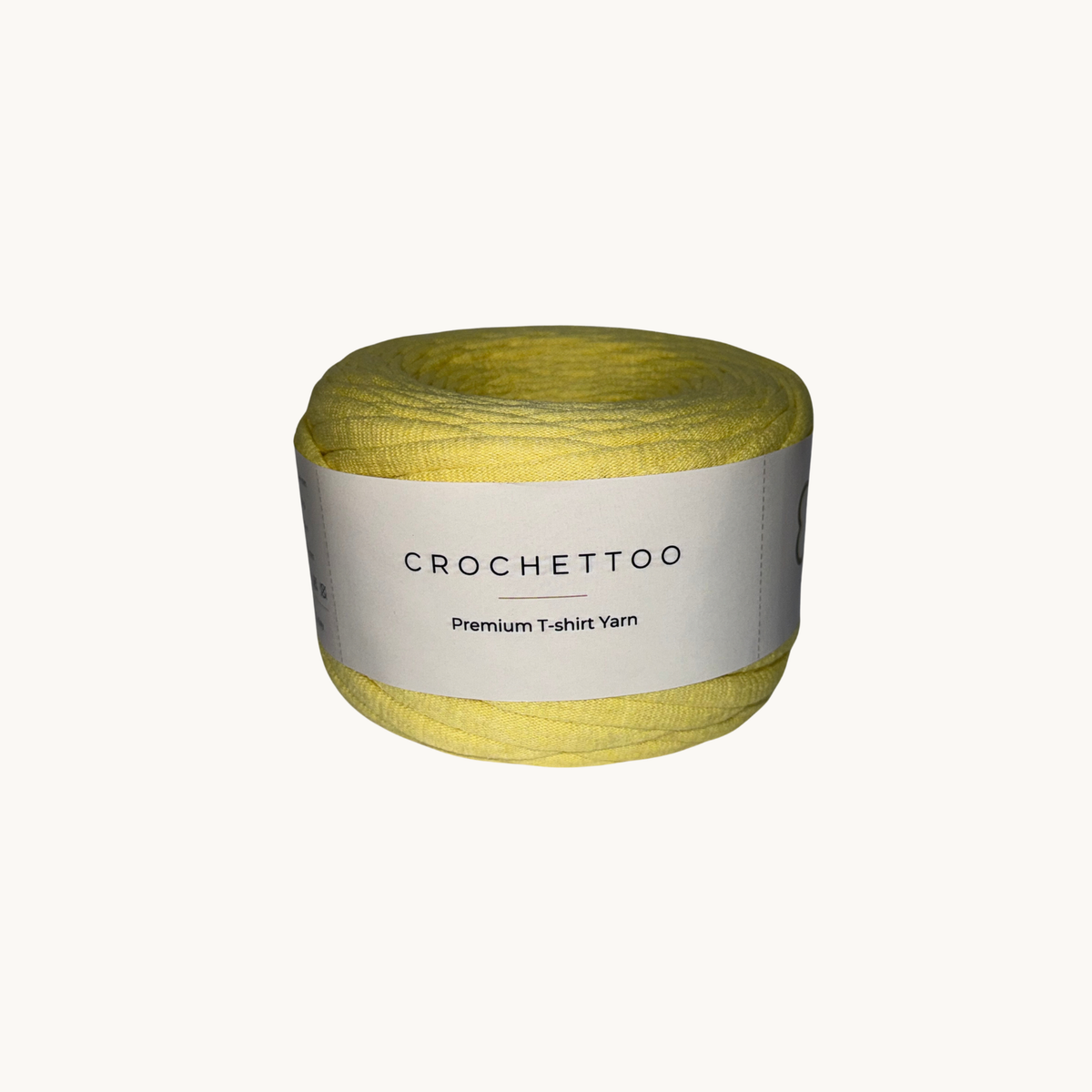 Premium T-shirt Yarn - Jaune