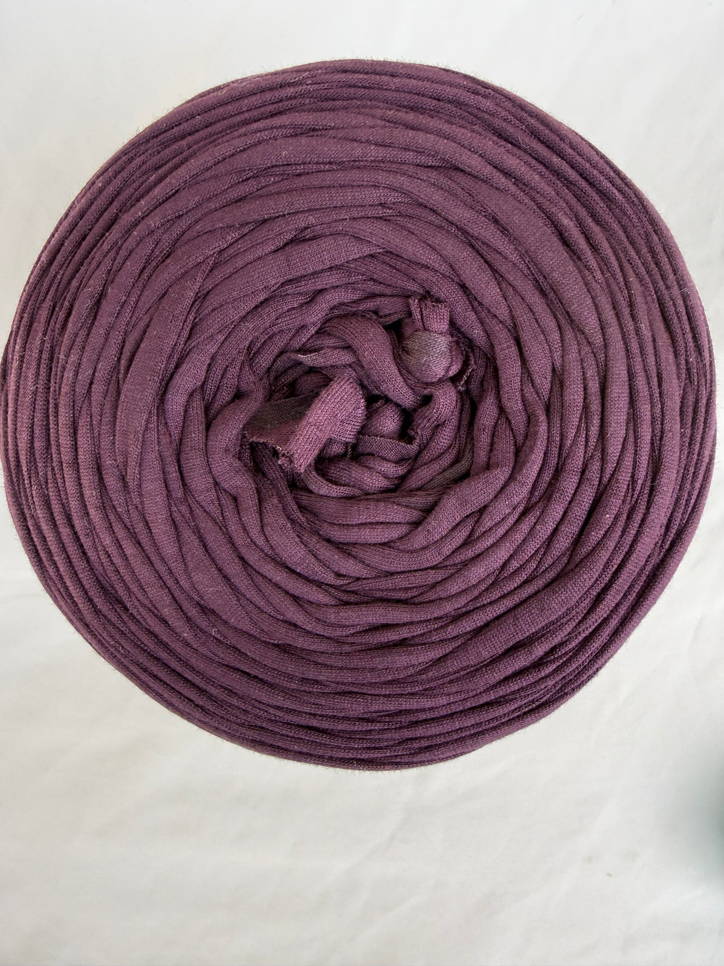 T-shirt yarn Violet Figue