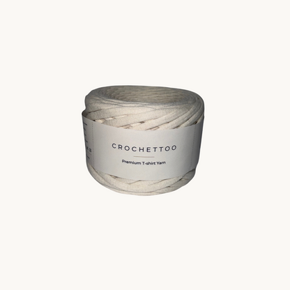 Premium T-shirt Yarn Crème