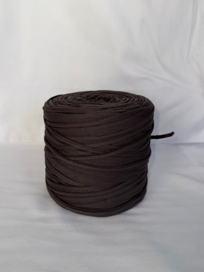 T-shirt yarn Marron