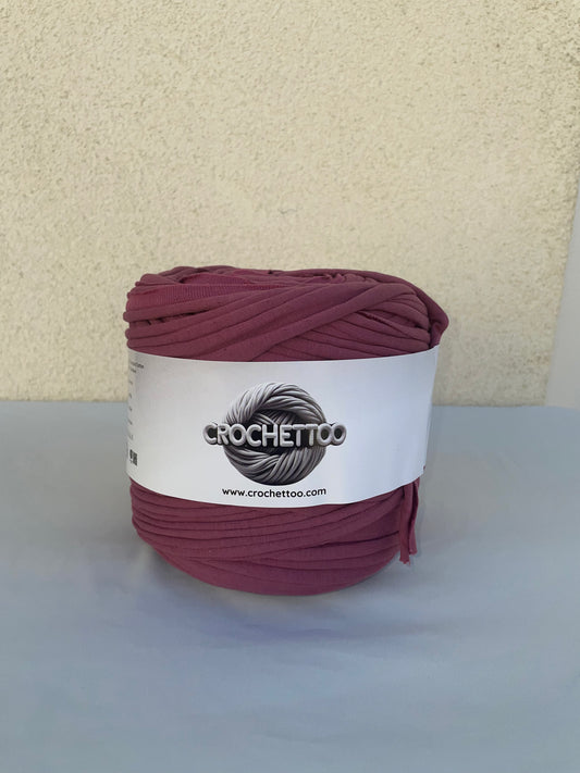T-shirt yarn Magenta Fuchsia