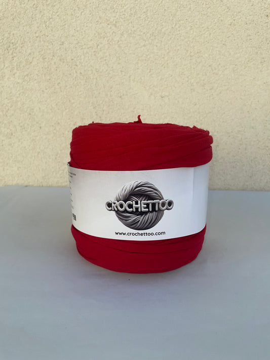 T-shirt yarn Rouge