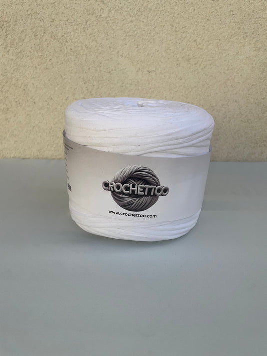 T-shirt yarn Blanc