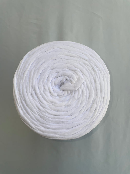 T-shirt yarn Blanc