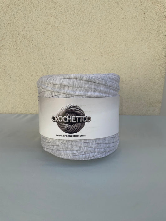 T-shirt yarn Gris Perle