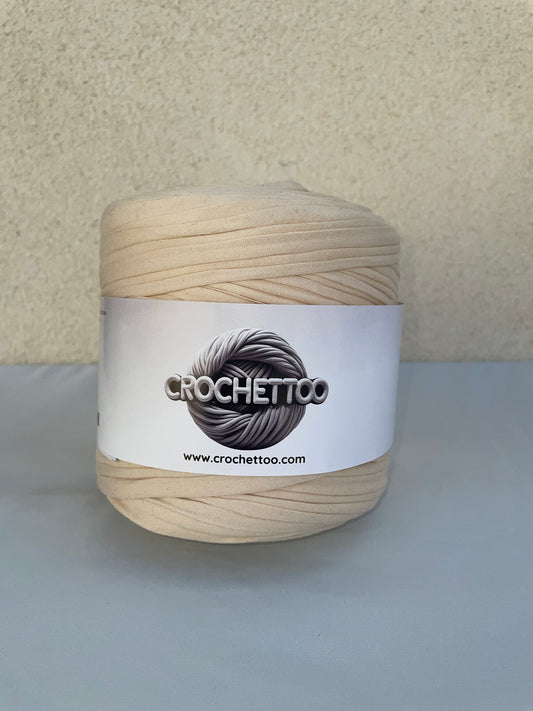 T-shirt yarn Coquille d'oeuf