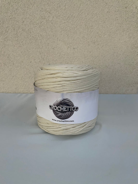 T-shirt yarn Blanc d'espagne