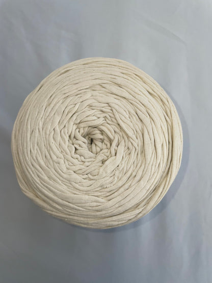 T-shirt yarn Blanc d'espagne