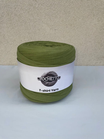 T-shirt yarn Vert Asperge