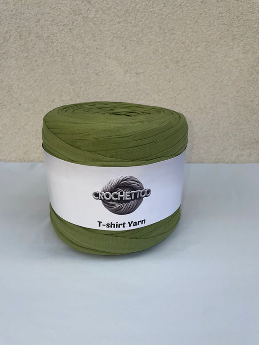 T-shirt yarn Vert Asperge